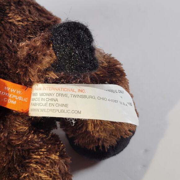 Wild Republic Plush Moose Toy, 7 Inch Stuffed Animal Brown Tan Very Soft - Picture 8 of 15